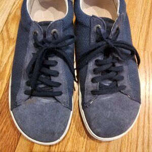 Birkenstock Blue Suede Sneakers